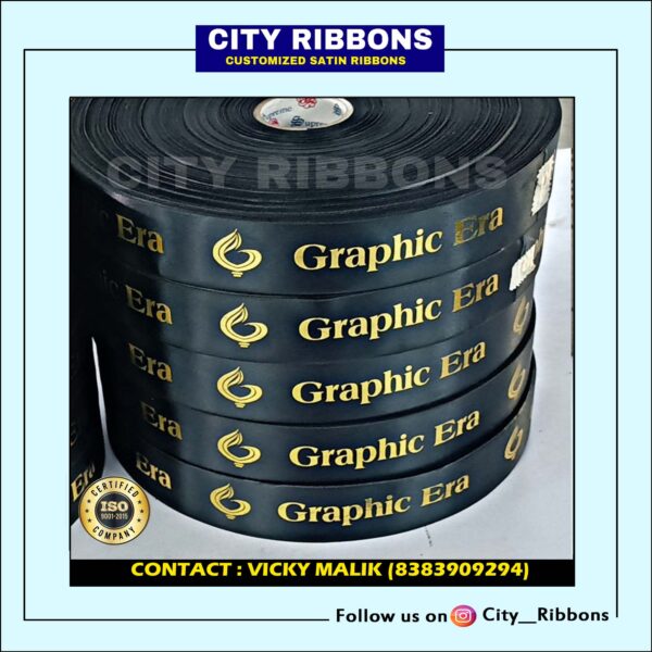 Gold Foil Printed Ribbon - Image 5