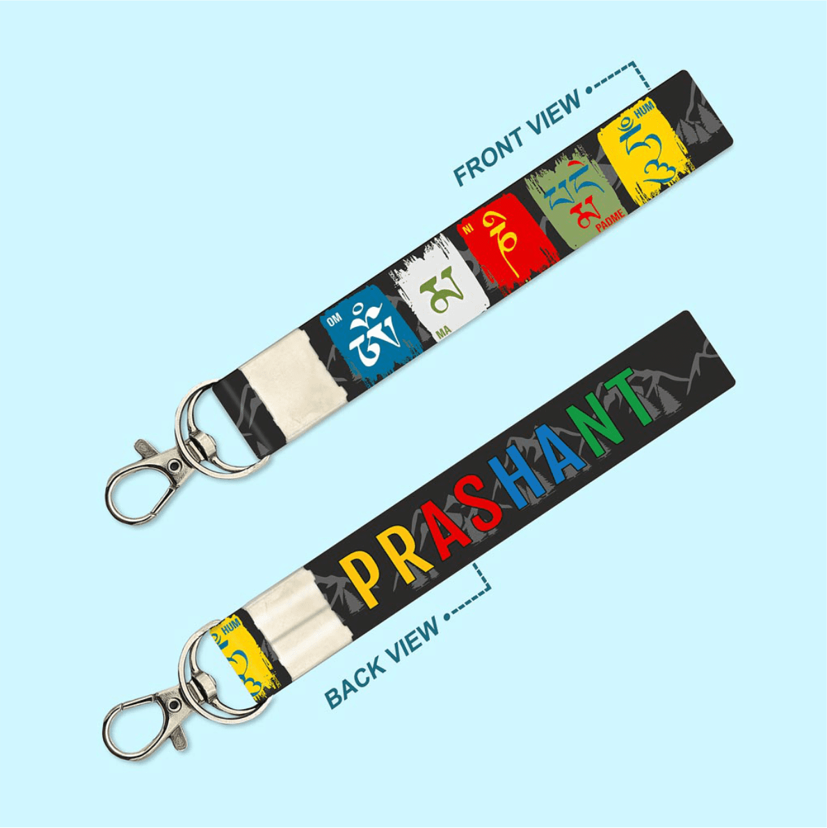 Digital Printed Keychain